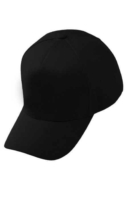 Gorro visera broche Negro