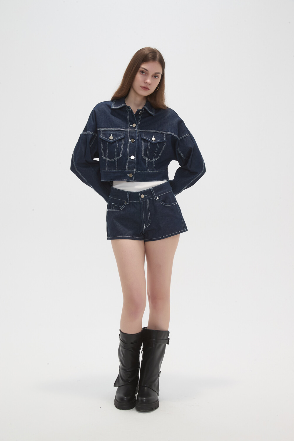 Campera Caditte Azul Indigo