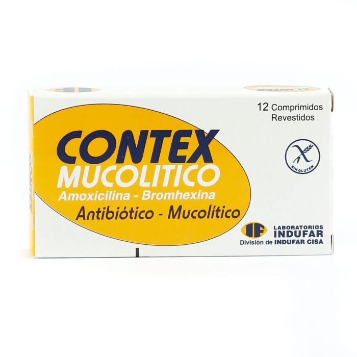 CONTEX MUC. CJ X 12 COMPRIMIDOS única