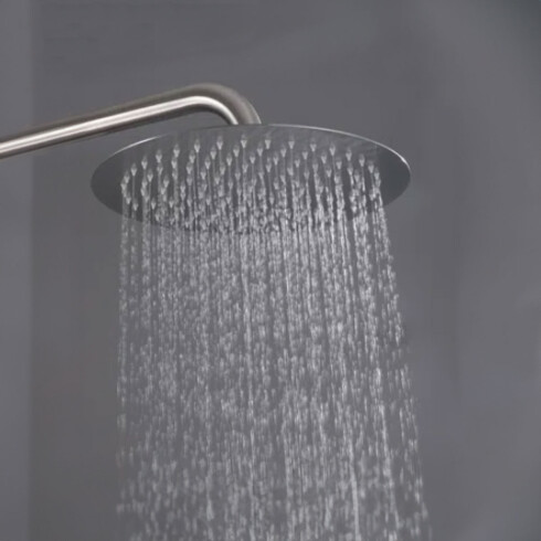 Griferia Ducha Embutir Brushed Nickel - Serie Salemi GRIS-BRUSHED NICKEL
