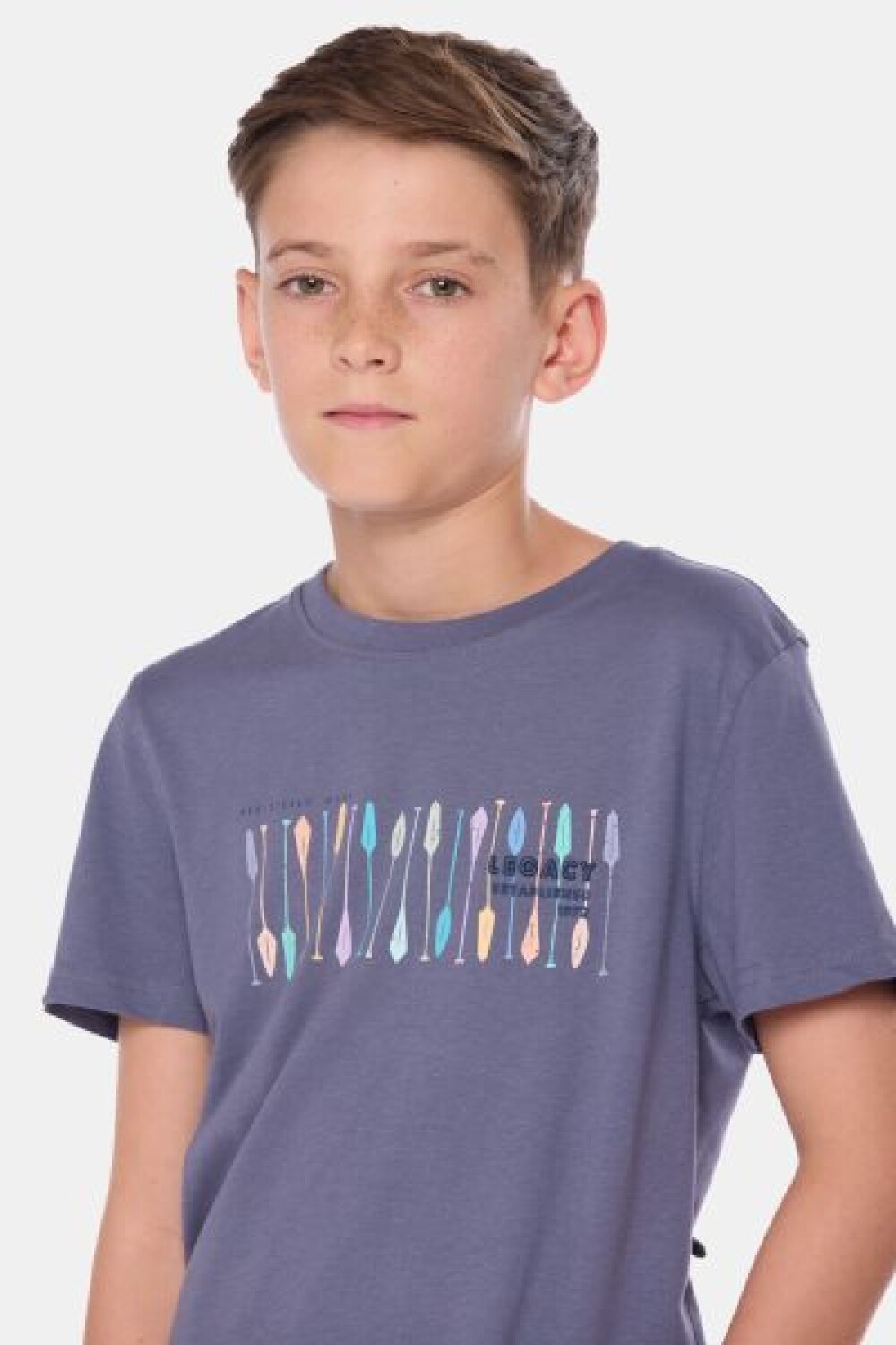 REMERA ESTAMPADA Lila