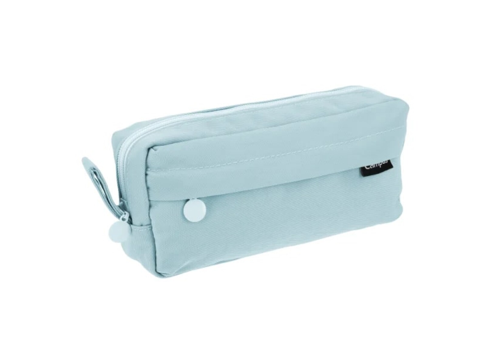 Cartuchera Campus Rectangular Pastel - Celeste 