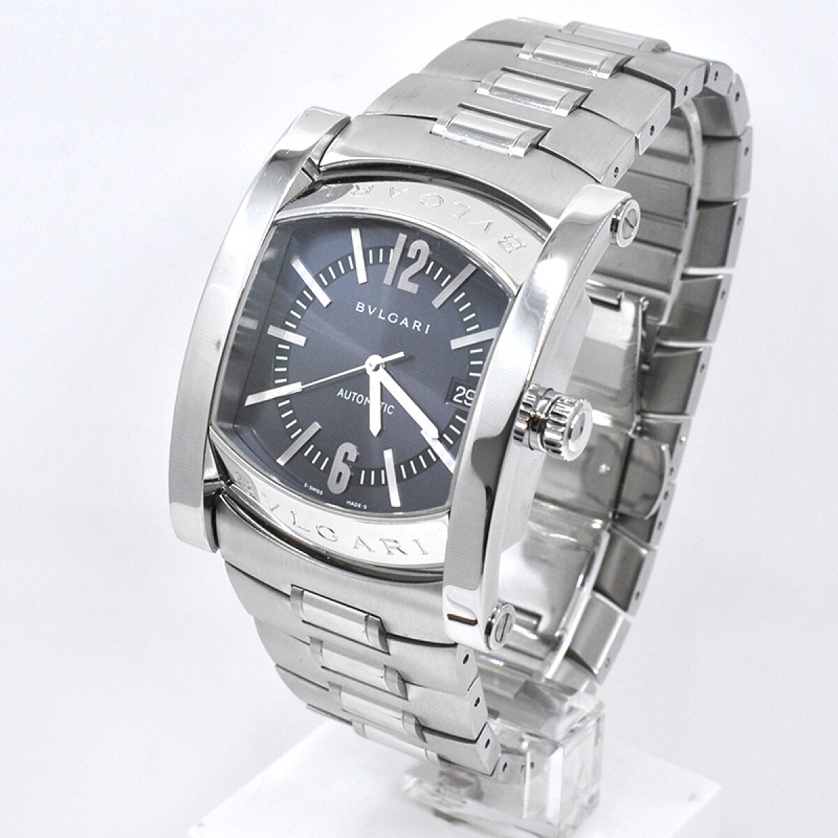 Bulgari Assioma hombre AA48S automático 38 mm acero inoxidable 