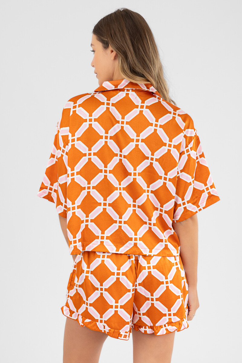 Vintage americano Naranja