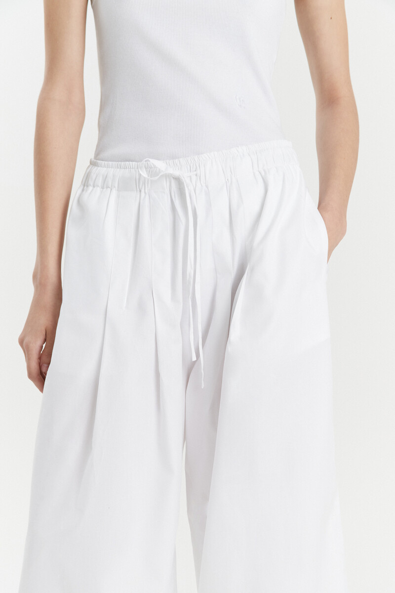 PANTALON BACAN Blanco