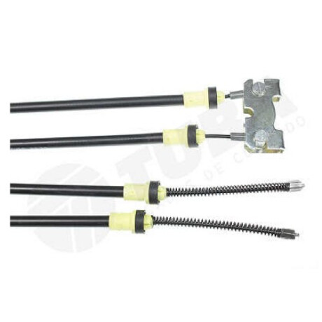 CABLE DE COMANDO FORD FRENO MANO FIESTA ECOSPORT 02- 1550mm 1590mm - CABLE DE COMANDO FORD FRENO MANO FIESTA ECOSPORT 02- 1550mm 1590mm -