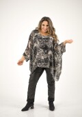 Blusa de seda animal print Blusa de seda animal print