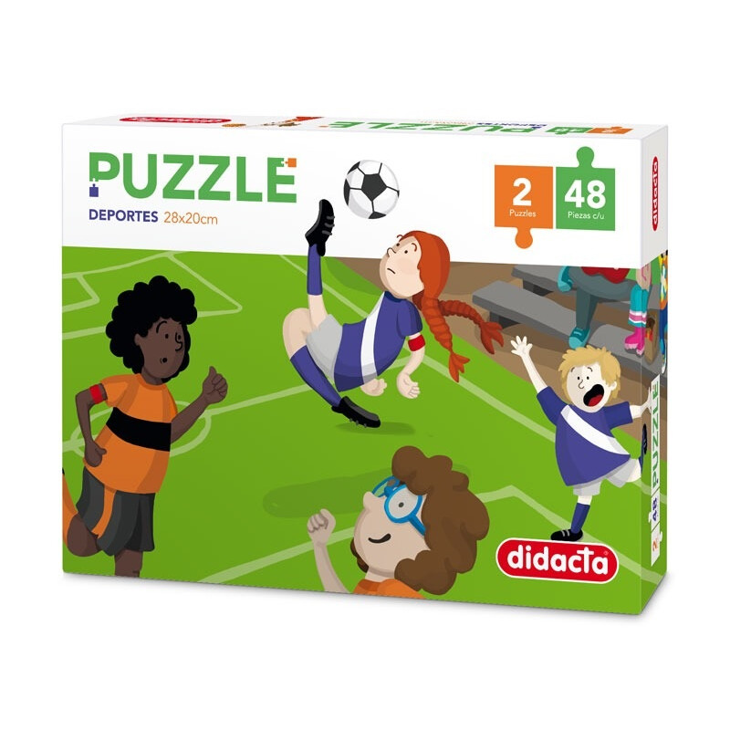 Puzzle Deportes 2 de 48 piezas Puzzle Deportes 2 de 48 piezas