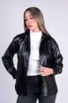 Sobrecamisa ecocuero Negro