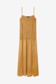 VESTIDO SALLY Ocre