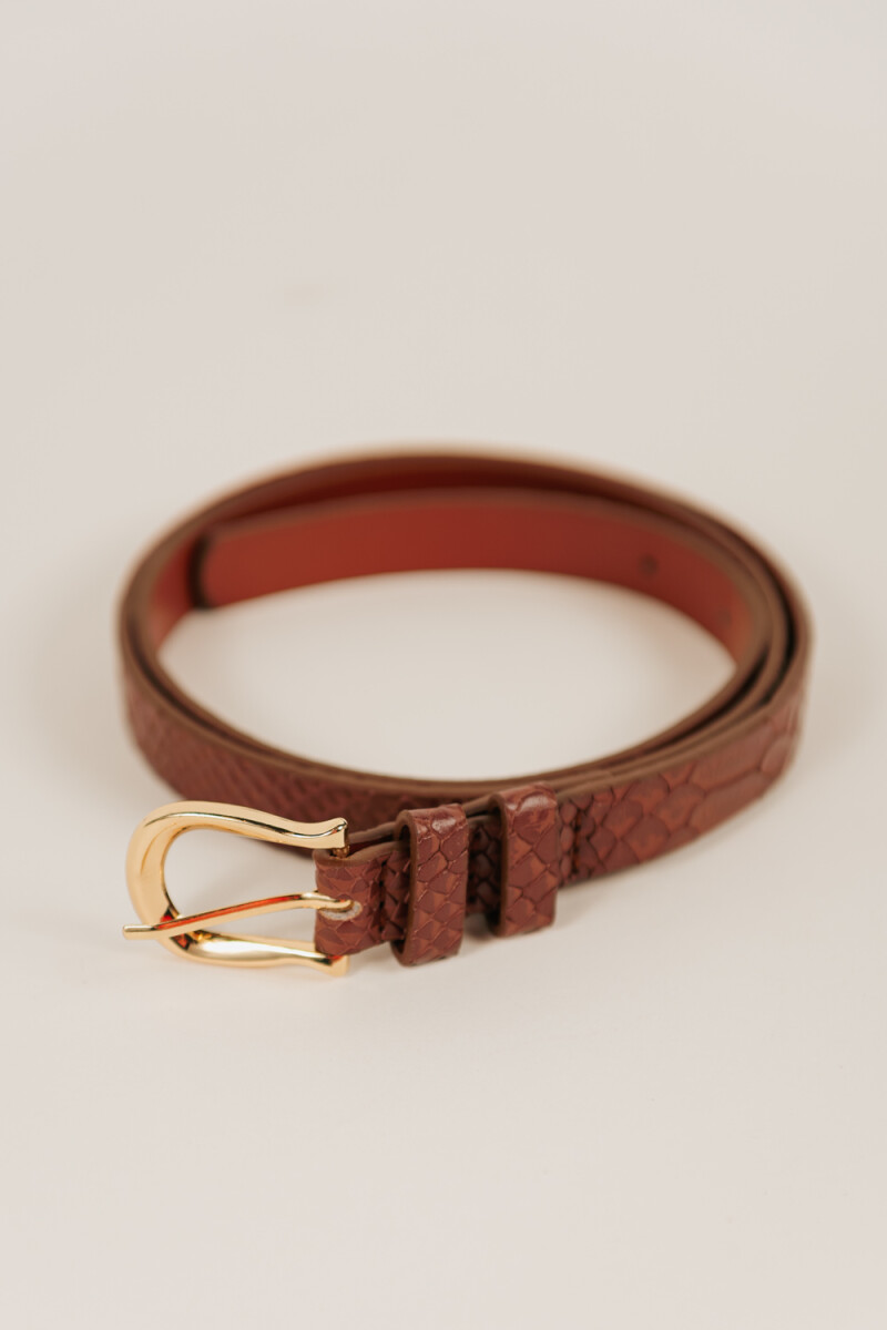 Cinturon - Marron Medio 