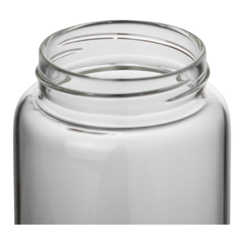 Recipiente Borosilicato Tapa De Madera 335ml Sin Color