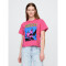 GRAPHICS 3PL - MUSIC TEES STANDOUT PINK