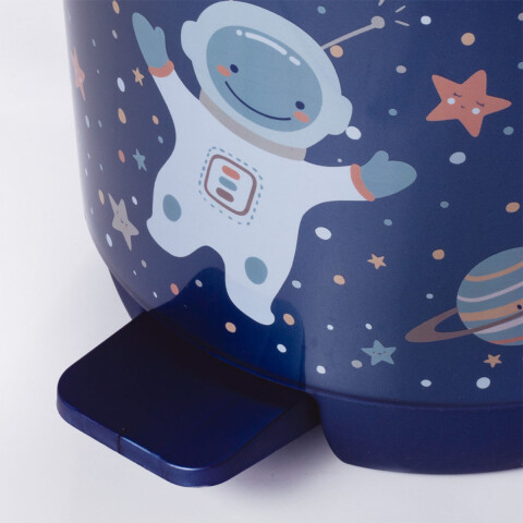Basurero Infantil con Pedal Astronauta