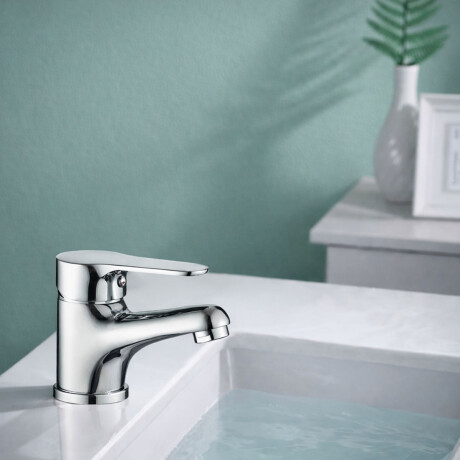 LAVATORIO MONO CROMO 40MM - ANZIO GAMAS DE GRIS