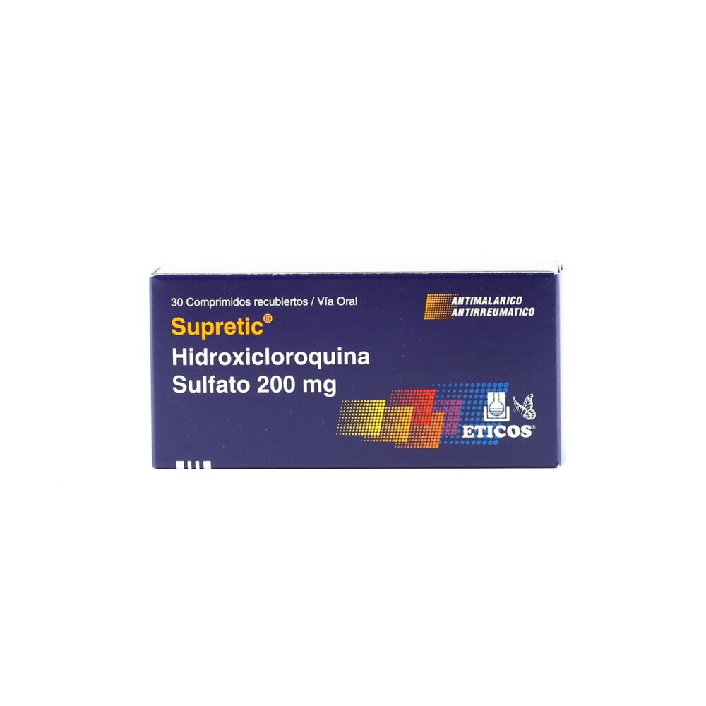 SUPRETIC 200 MG. CJ X 30 COMP. única