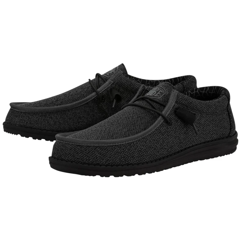 Wally Sox - Hombre Micro Total Black