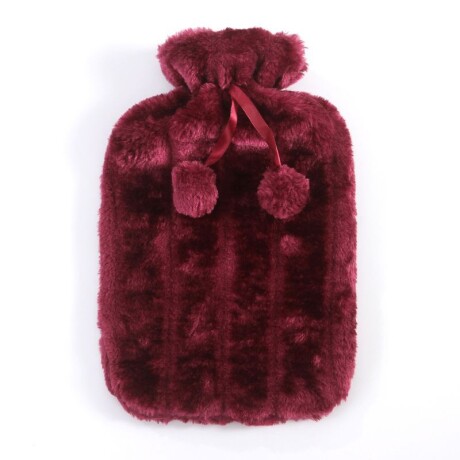 Bolsa De Agua Caliente Peluche Bordo