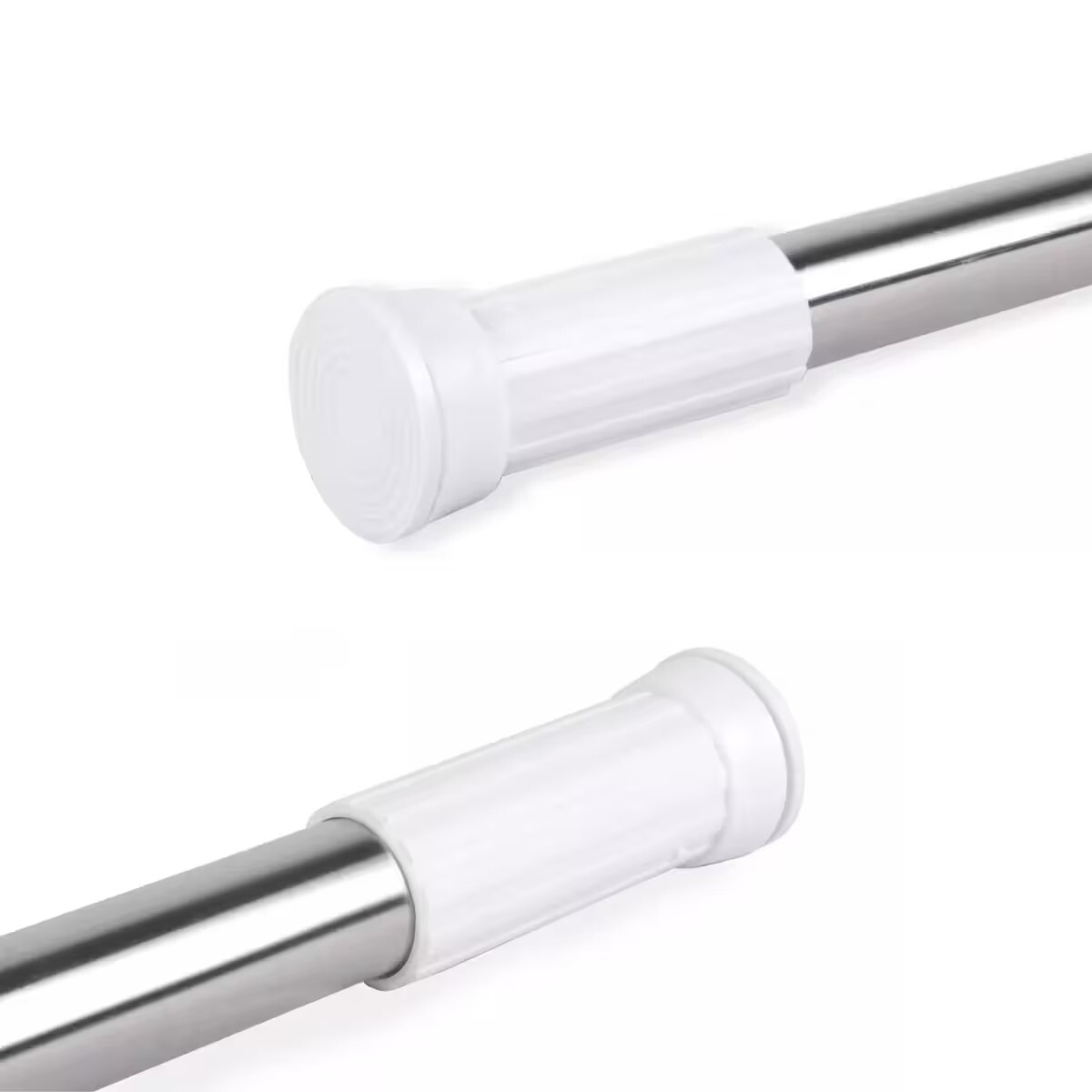 Barra Para Cortina Extensible 140 A 260mm Acero Inoxidable Dmc 