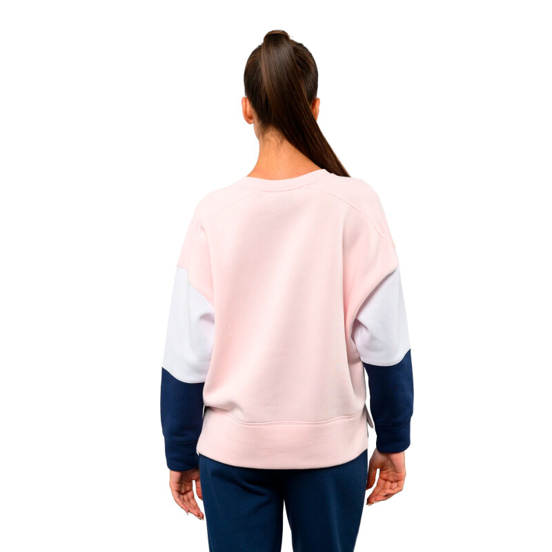 Buzo de Mujer Umbro Cozy Rosado - Blanco