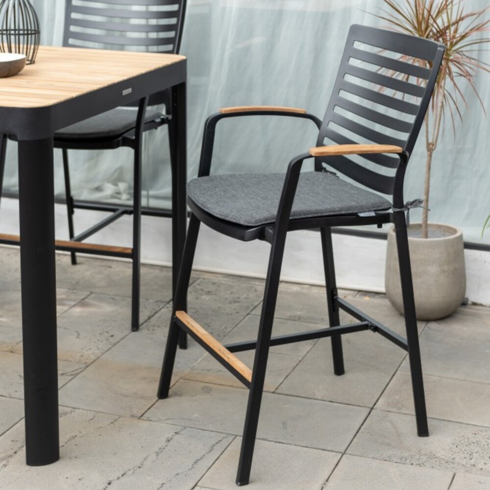 Silla de Bar - Portals Negro