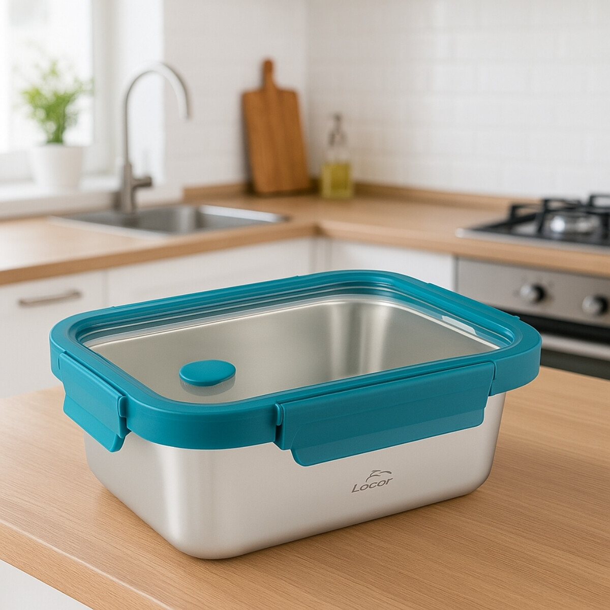 Recipiente rectangular taper 1250 ml Etern Lacor 