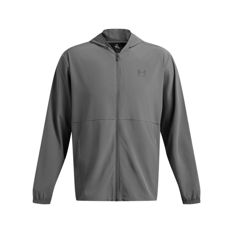 UA Vibe Woven Windbreaker-GRY GRY-025
