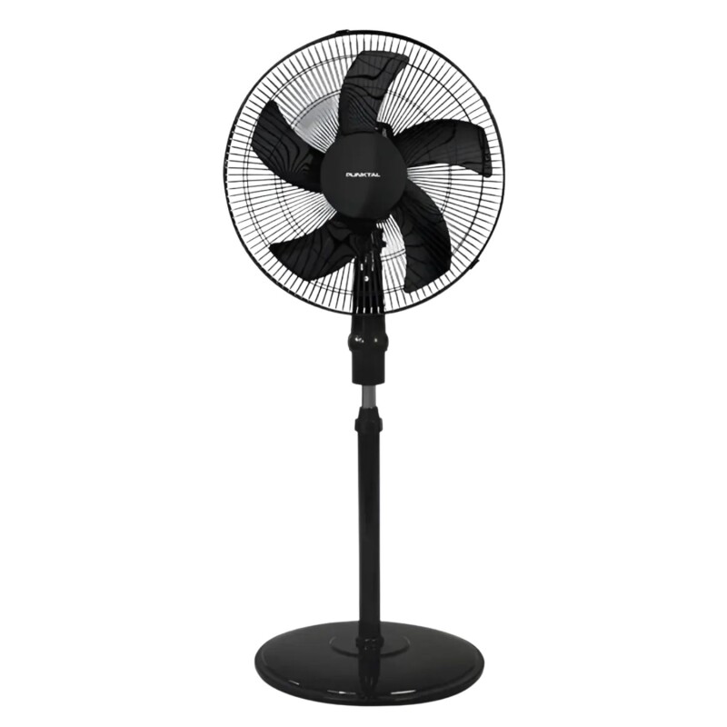 Ventilador de Pie Punktal con 5 Aspas 40cm Negro Ventilador de Pie Punktal con 5 Aspas 40cm Negro