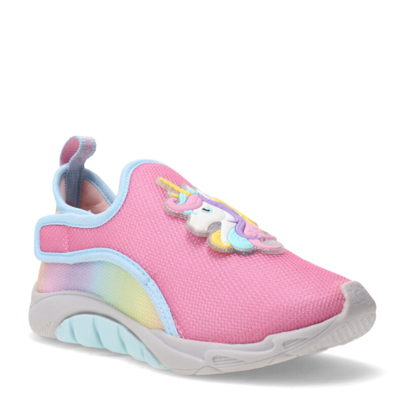 Championes de Niña KIDY con unicornio Rosado - Azul