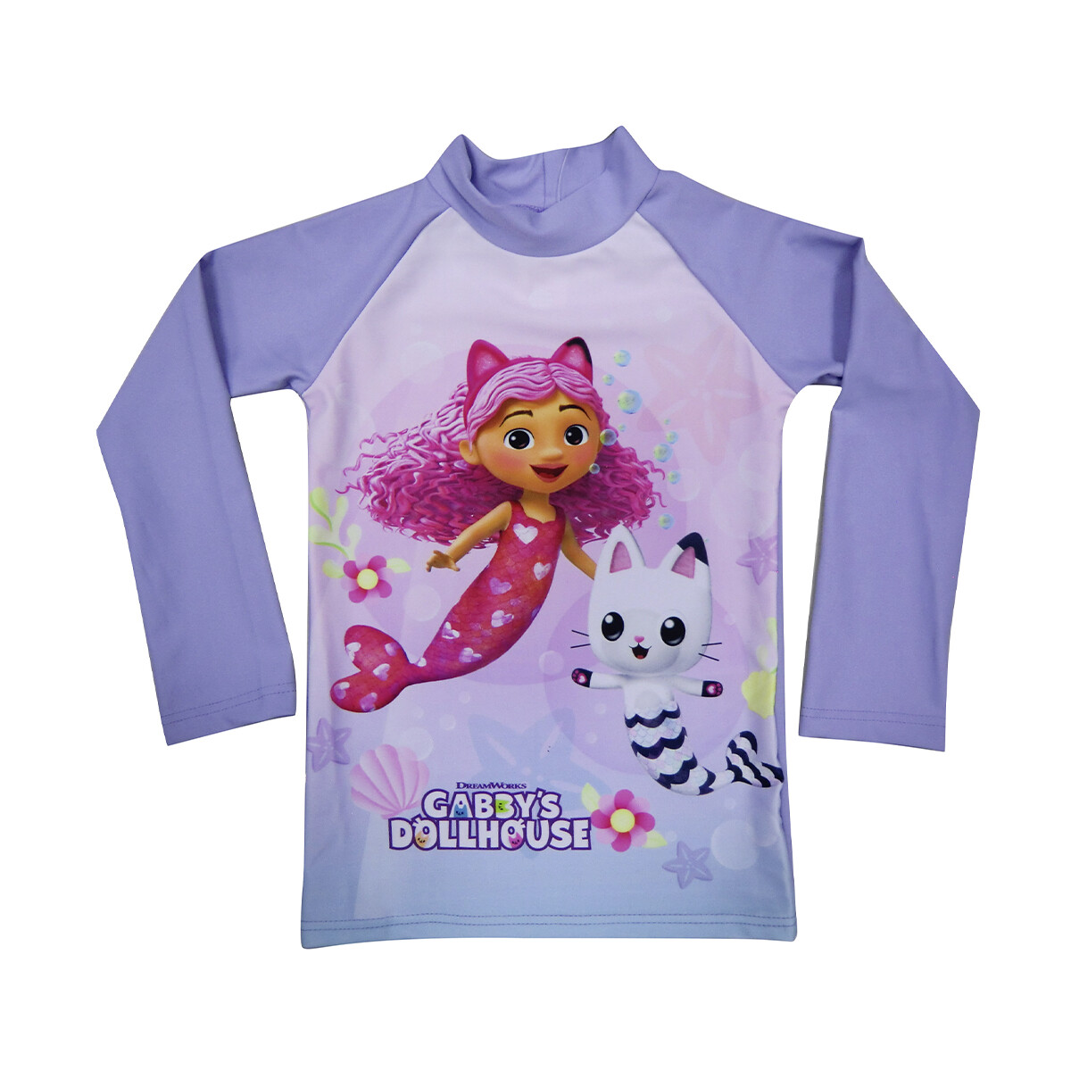 Remera UV Malla Infantil La Casa De Gabby Varios Talles 
