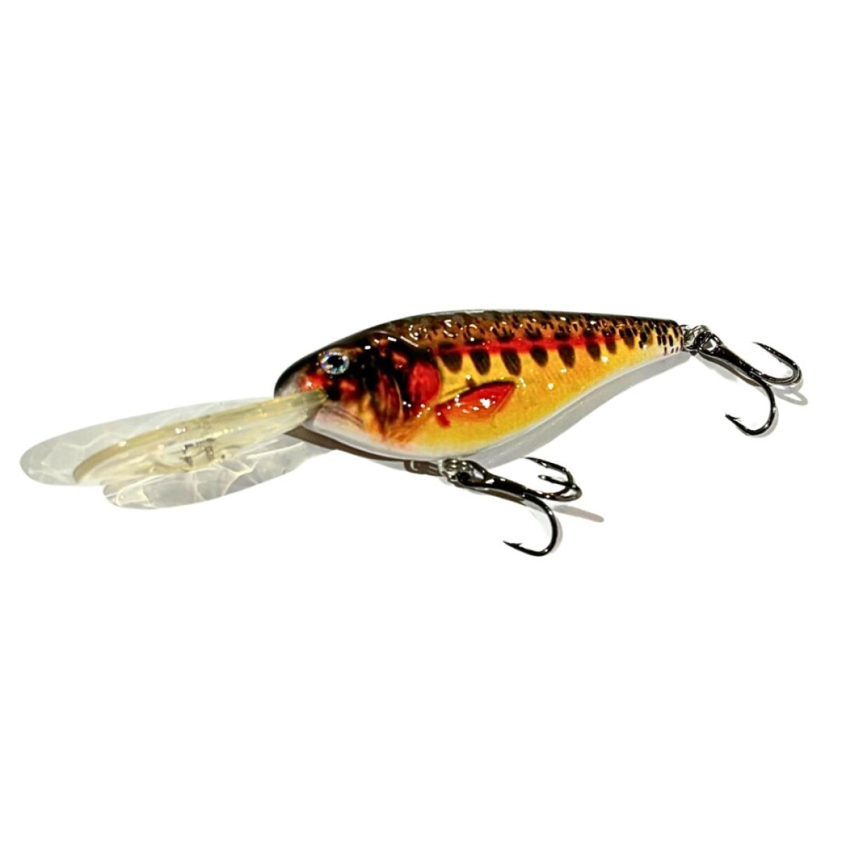 Señuelo Mojarra 14.5g 8cm - Go Fishing - Marron 
