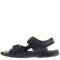 Sandalias de Hombre Freeway Casual c/Velcro Marrón