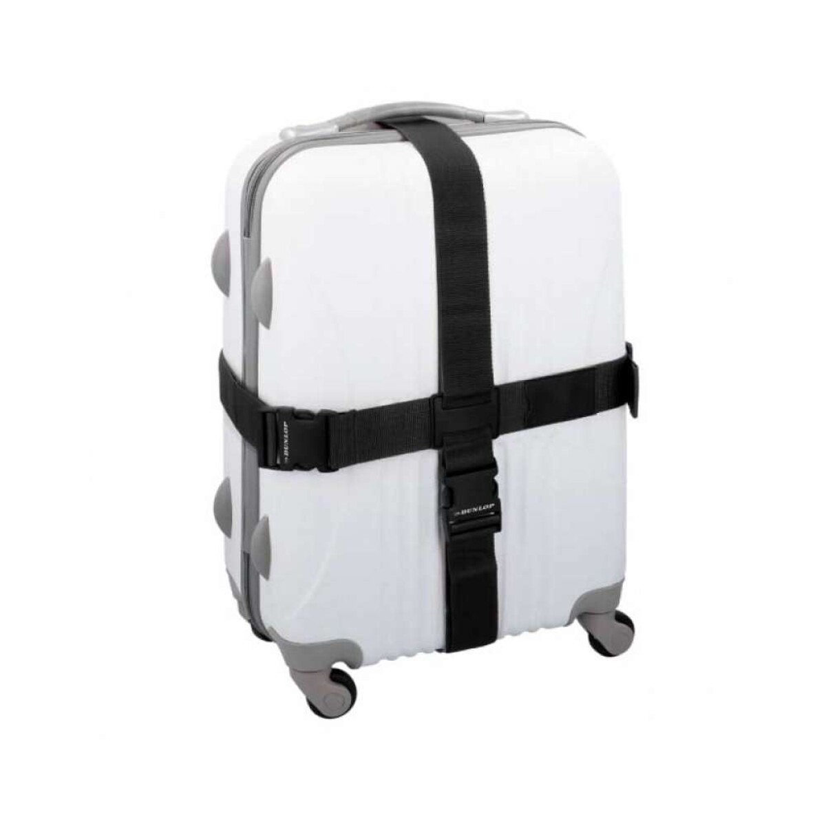 Correa De Equipaje 190X5Cm 2Piezas Dunlop - Negro 