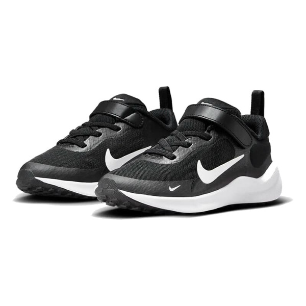 Championes Nike Revolution 7 de Niños - FB7690-003 Negro-blanco