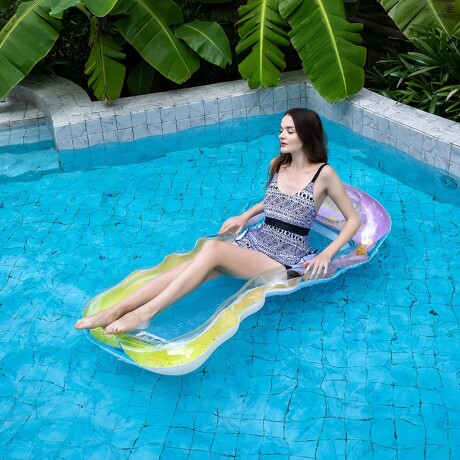 Colchoneta Inflable 1.70CM Rosado