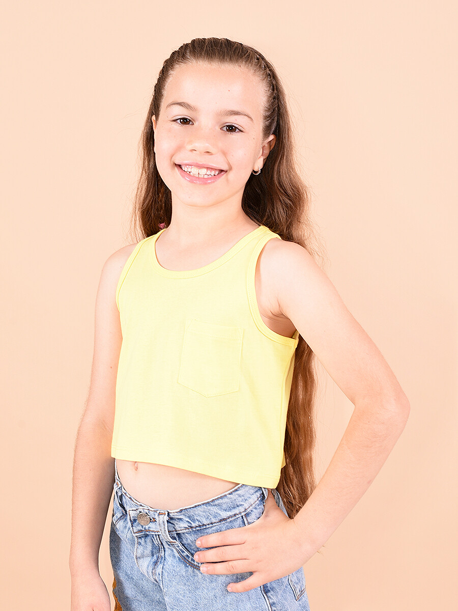 MUSCULOSA EMILIA - AMARILLO 