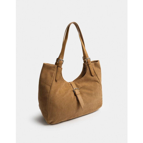 Cartera Cartera Saca Corderoy Chocolate Marron Camel