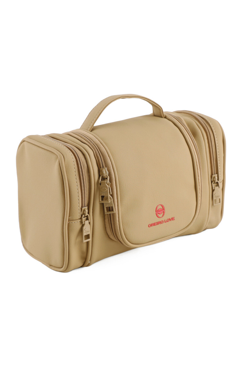 Set/3 Necessaire Oreiro Beige