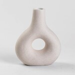 FLORERO CERAMICA 14x7x18CM GOTA BLANCO FLORERO CERAMICA 14x7x18CM GOTA BLANCO
