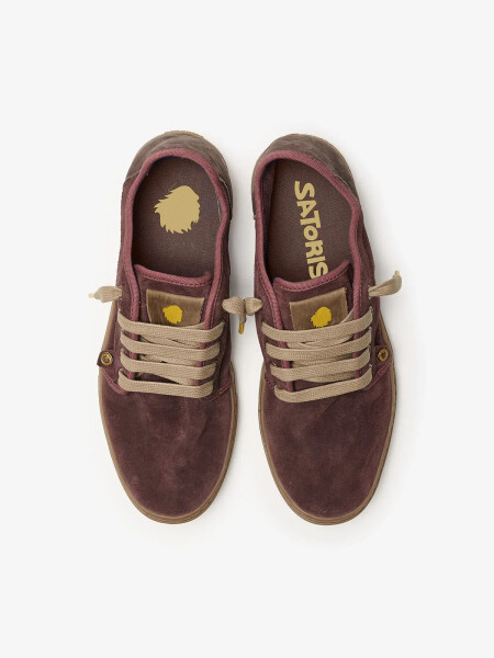 SHOES SATORISAN HEISEI SUEDE GARNET