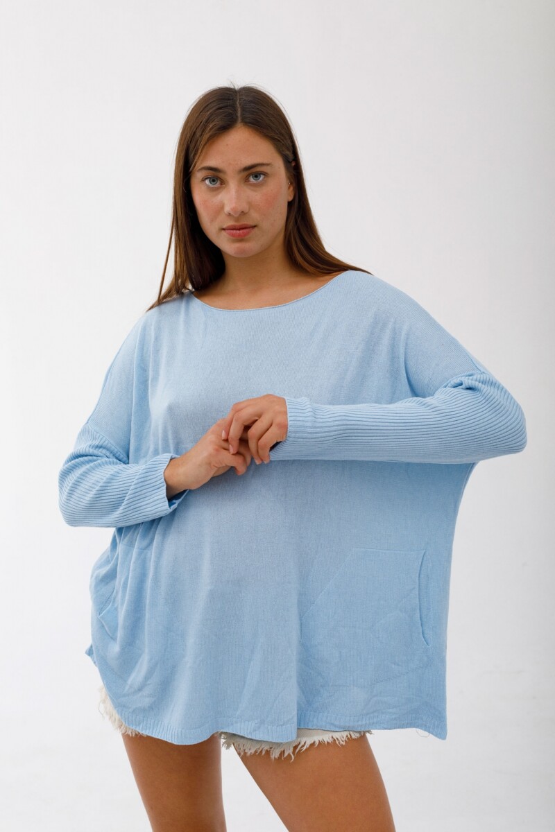 Sweater Datil - Azul 