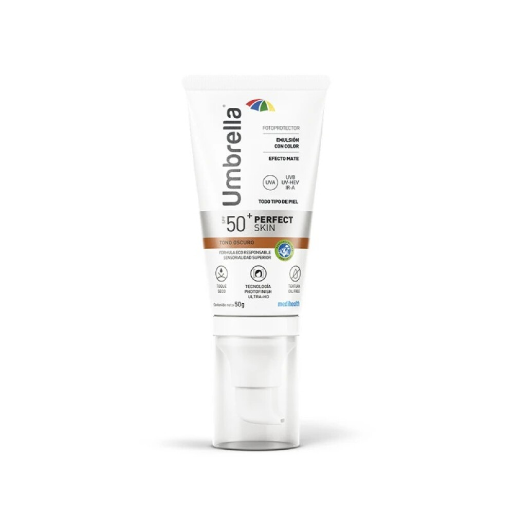 Protector Solar Umbrella | Perfect Skin T Oscuro Spff 50+ | 50ml Protector Solar Umbrella | Perfect Skin T Oscuro Spff 50+ | 50ml