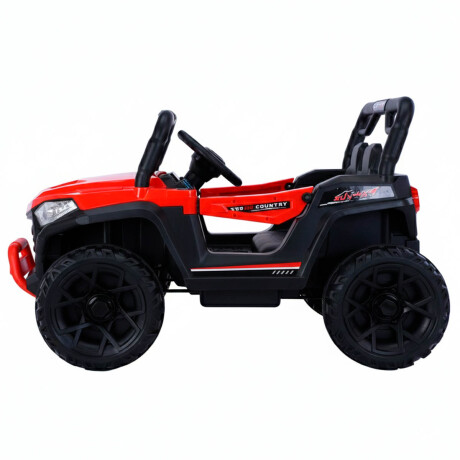 Auto Cuatriciclo A Bateria Arenero Luz Y Sonido Rojo