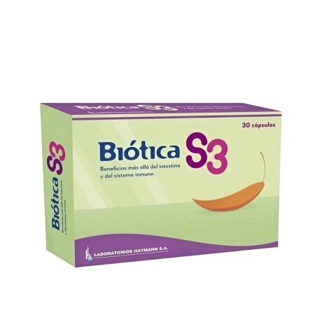 Biótica S3 x 30 Cáps Biótica S3 x 30 Cáps