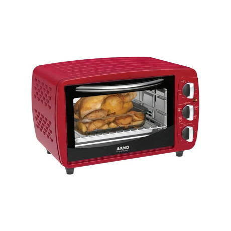Horno eléctrico y freidora sin aceite Arno de 20 litros | 5 En 1 | Color rojo. Horno eléctrico y freidora sin aceite Arno de 20 litros | 5 En 1 | Color rojo.