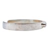 Brazalete Jaipur" silver cuarzo rosado-BR2008 conpiedra