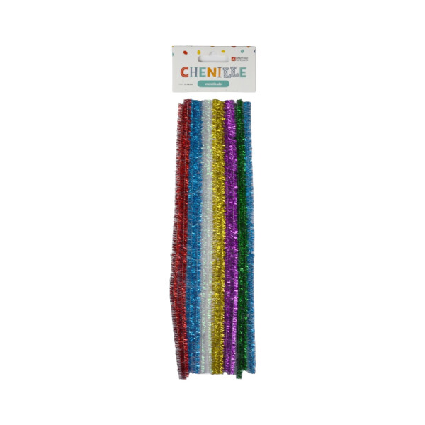 Chenille Metalizado