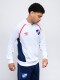 HOODIE DOLMAN Nacional Hombre Blanco, Azul Marino