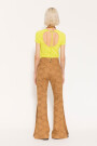 PANTALON GATSBY Camel
