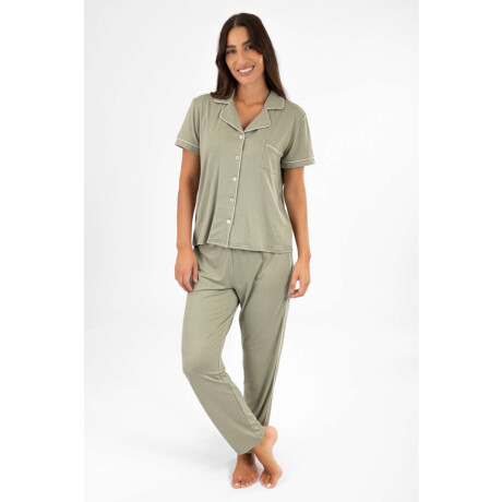Pijama yummy americano Verde claro
